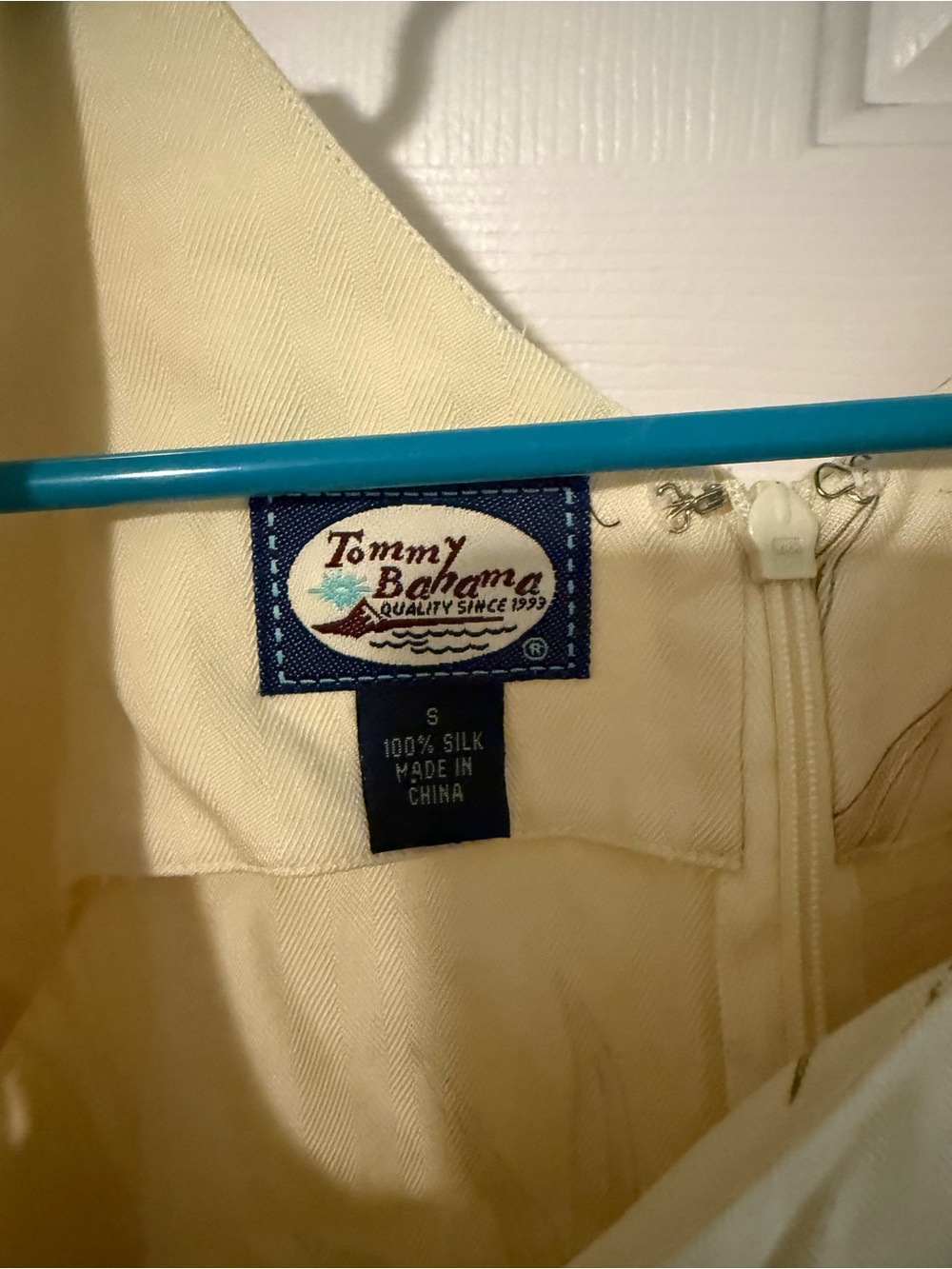 Tommy Bahama Yellow Bamboo-Print Sleeveless Tank - Picture 2 of 2